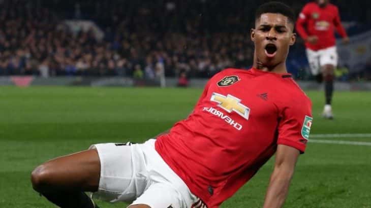 Marcus Rashford of Manchester United v Norwich Predictions