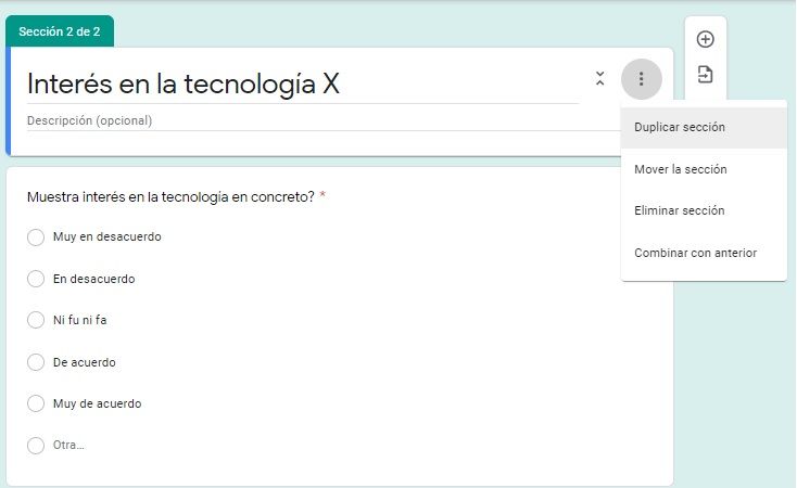 Items de respuesta excluyente