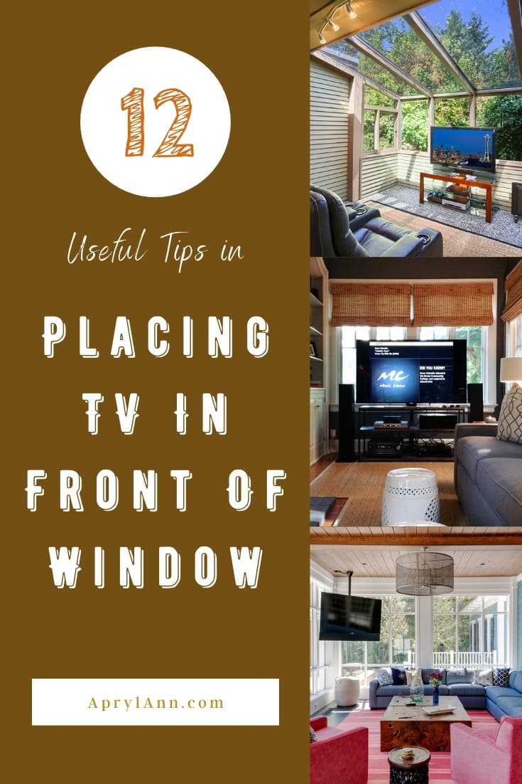 12 Useful Tips in Placing TV In Front Of Window AprylAnn