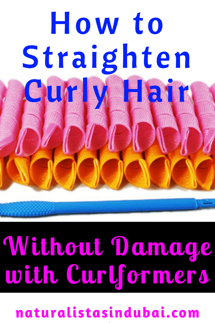 How to Straighten Curly Hair Without Damage with Curlformers