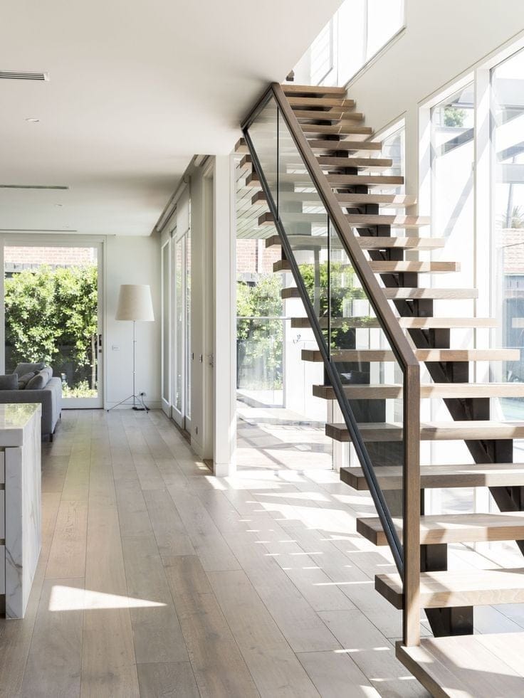 escalier droit