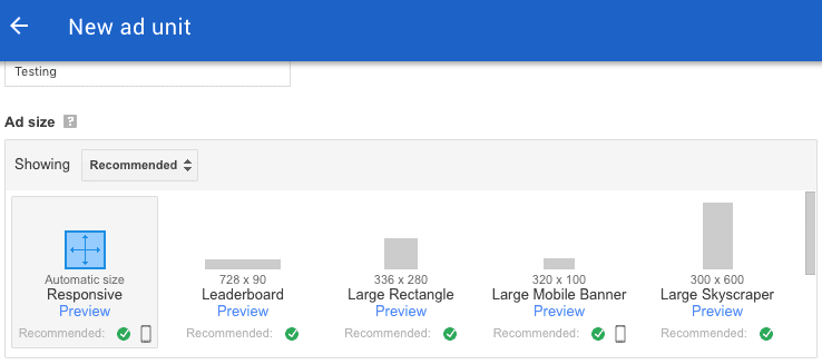 Google Adsense Earnings