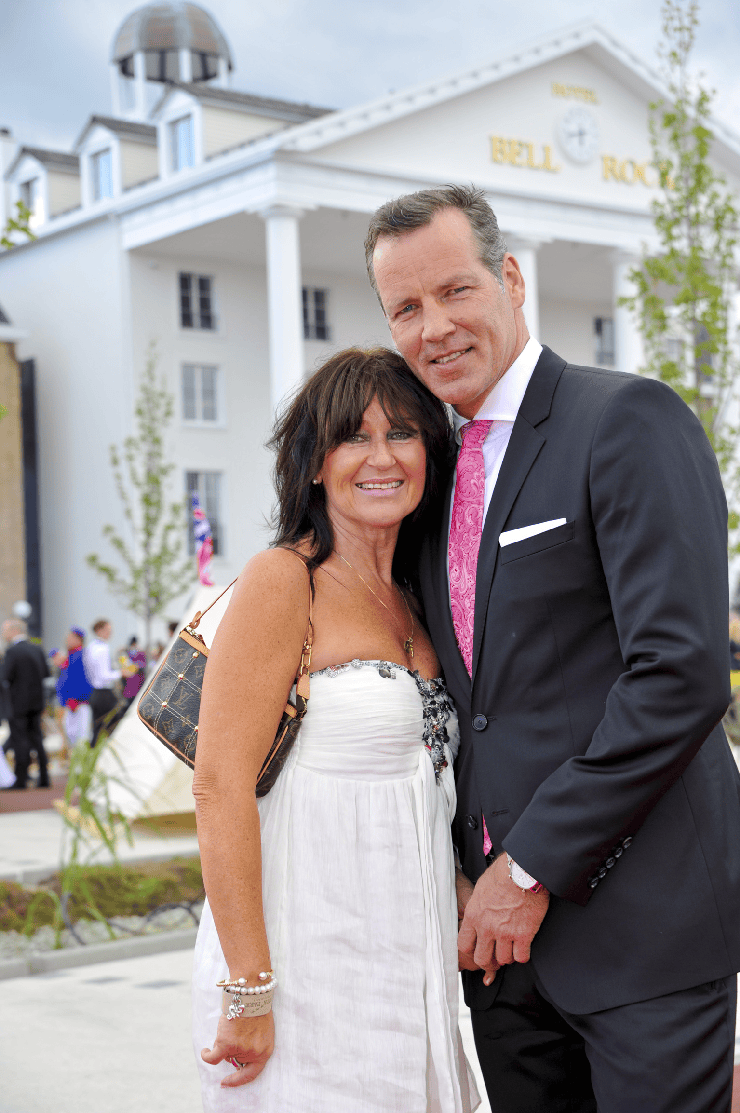 Foto: Europa-Park, Henry Maske und Ehefrau Manuela waren unter den ersten Entdeckern des Hotels Bell Rock