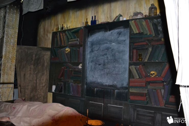Foto: Freizeitparkinfos.de, Hamburg Dungeon, Das Pestkrankenhaus