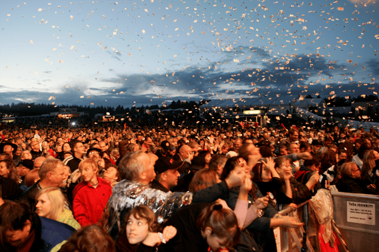 Foto: Heide-Park, Hit-Radio Antenne Open-Ai, Publikum