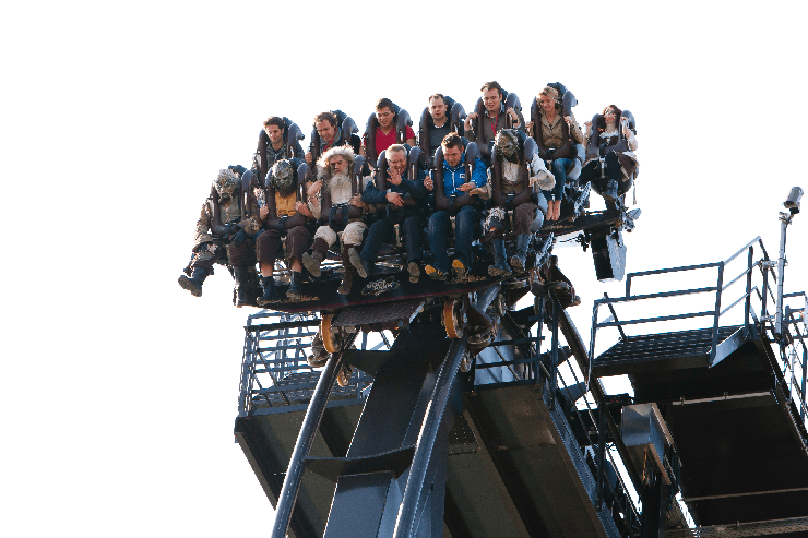 Foto: Heide Park, Jungfernfahrt KRAKE