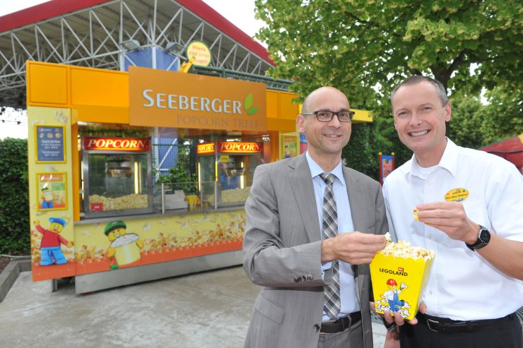 Foto: LEGOLAND® Deutschland Resort, Seeberger Popcorn-Stand