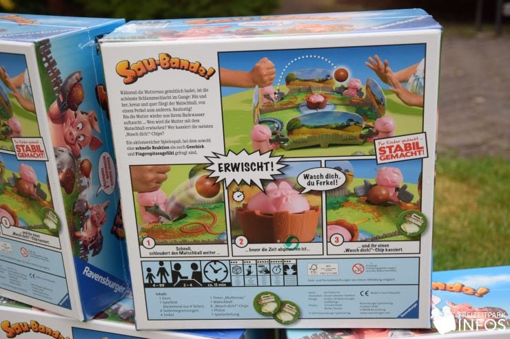 Foto: Freizeitparkinfos.de, Ravensburger Sau-Bande!