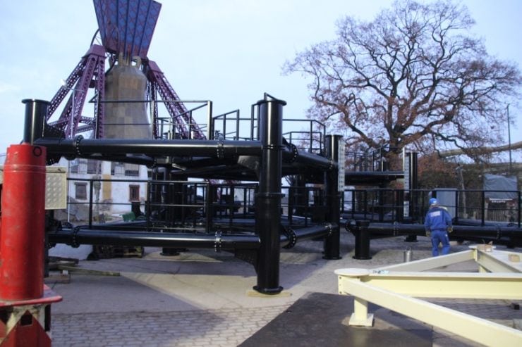 Foto: HANSA-PARK, Kärnan 2015, Bau-Update 20.11.2014