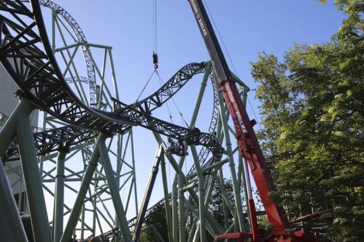 Foto: HANSA-PARK, Kärnan 2015, Bau-Update 24.05.2015