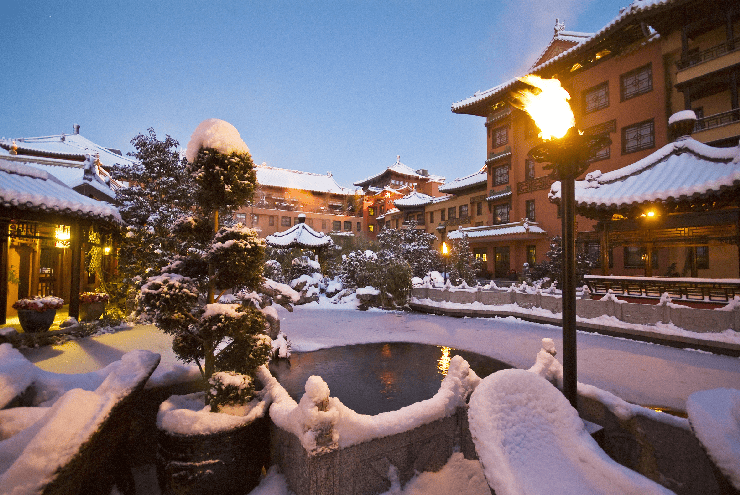 Foto: Phantasialand, Phantasialand im Winter, Hotel Ling Bao
