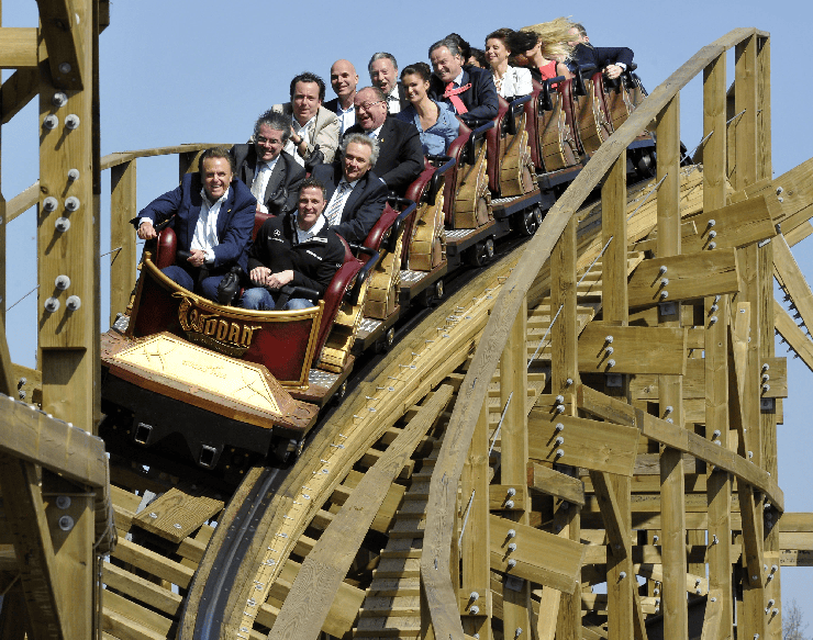 Foto: Europa-Park, Wodan fahrt