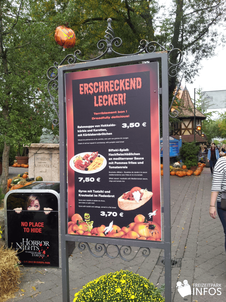 Foto: Freizeitparkinfos.de, Halloween im Europa-Park 2012