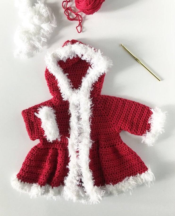 santa cardigan