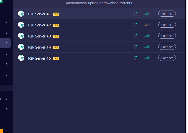 トレント用に最適化されたiTopVPN