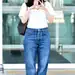 Shin Min Ah airport fashion