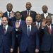 Russian president Vladimir Putin and African leaders at the 2019 Russia-Africa Summit and Economic Forum in Sochi in 2019