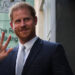 Britain's Prince Harry, Duke of Sussex, waves as he leaves the Royal Courts of Justice, Britain's High Court, in central London on June 7, 2023. - Prince Harry on June 6 testified he had suffered lifelong "press invasion" and that some media had blood on their hands, as he became the first British royal in more than 100 years to give evidence in court (Photo by Adrian DENNIS / AFP)