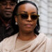 Nigeria’s former oil minister Diezani Alison-Madueke leaves Westminster Magistrates Court this afternoon in London, Britain, October 02, 2023. REUTERS/ Belinda Jiao
