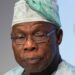 Former Nigerian President Olusegun Obasanjo