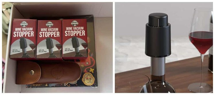 customized wine stopper