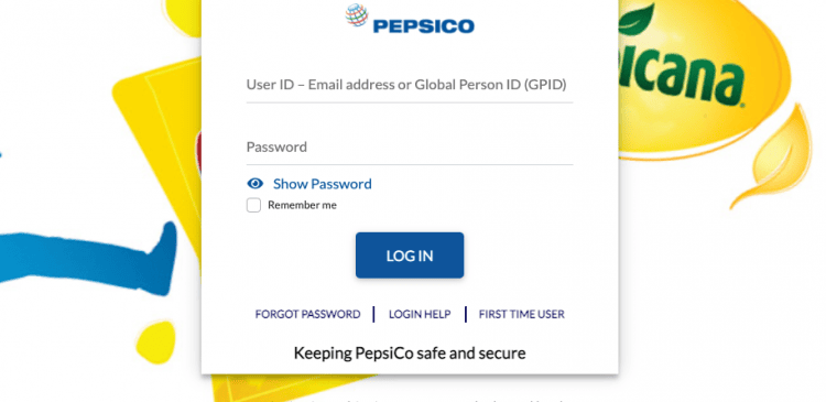 pepsico employee login