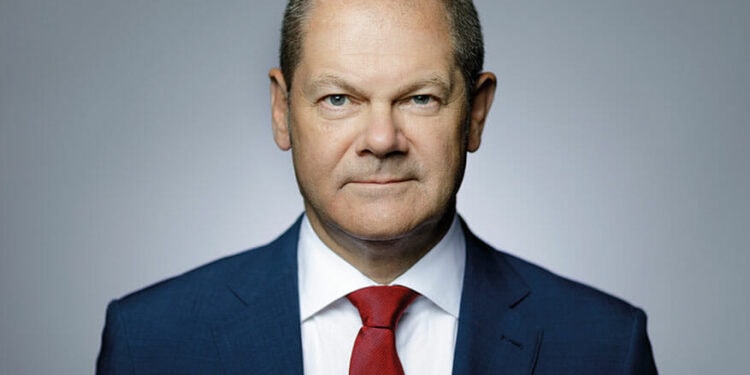 German Chancellor Olaf Scholz