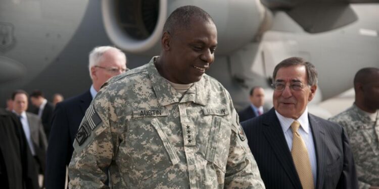 US Defence Secretary Lloyd Austin