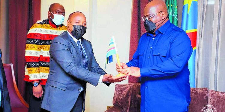 President Tshishekedi officiates over the launch of EAC Verification Mission to DRC PHOTO/EAC SECRETARIAT