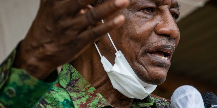 former President Alpha Conde