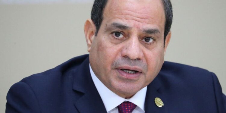 Egyptian President Abdel-Fattah al-Sisi