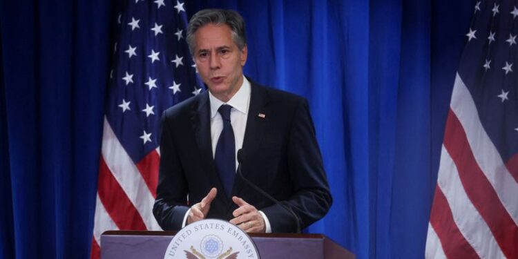 the United States and China have pledged to stabilise their badly deteriorated ties during a critical visit to Beijing by US secretary of state Antony Blinken