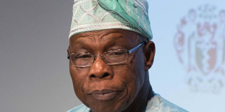 Former Nigerian President Olusegun Obasanjo