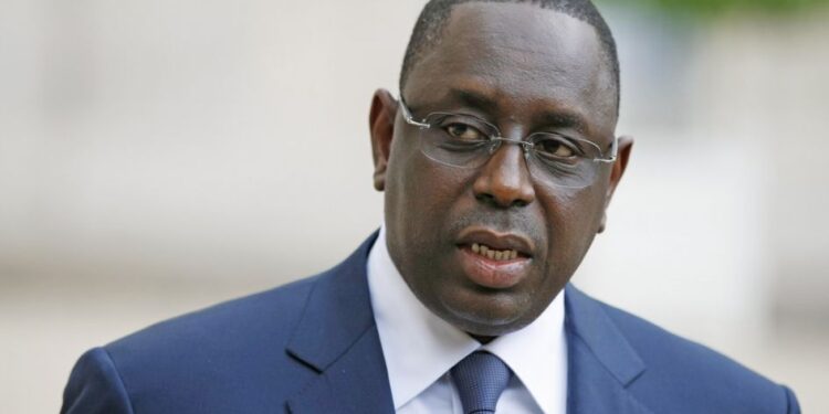Senegalese President Macky Sall