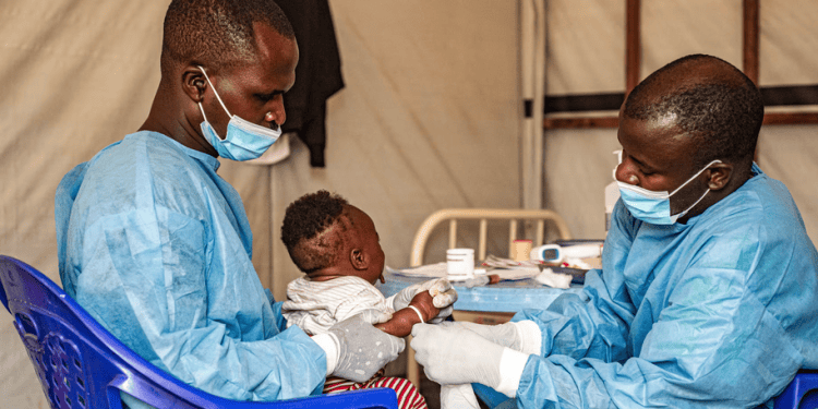 A local epidemiologist said women and children were the most seriously affected by the disease. Photograph: Xinhua/Rex/Shutterstock