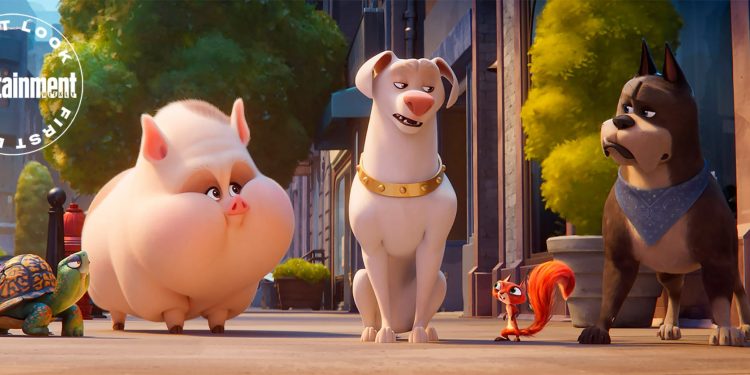 DC Liga dos Super-Pets | Filme animado da DC ganha novas imagens