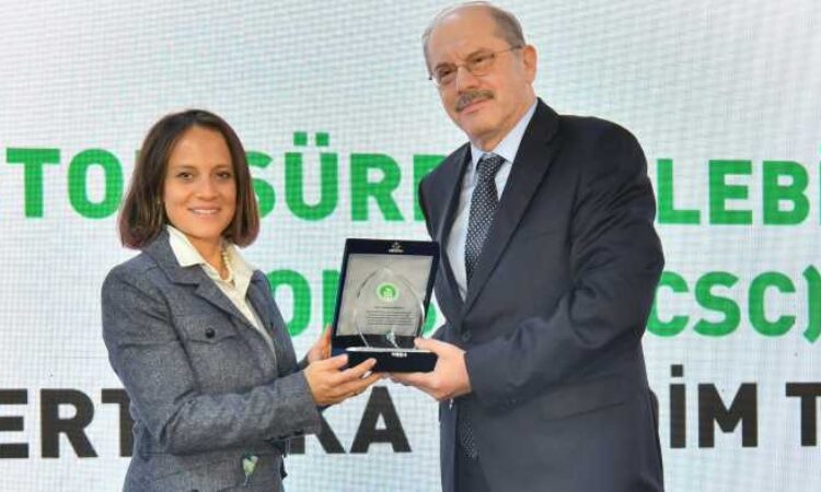 Beton Sürdürülebilirlik Konseyi (CSC) Sertifikası alan tesislere sertifikaları takdim edildi