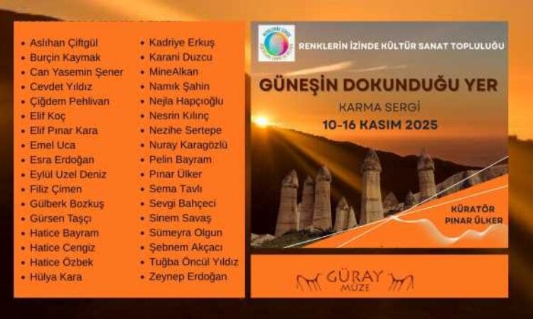 “Güneşin Dokunduğu Yer” Sergisi Avanos Güray Müzesi’nde sanatseverlerle buluştu