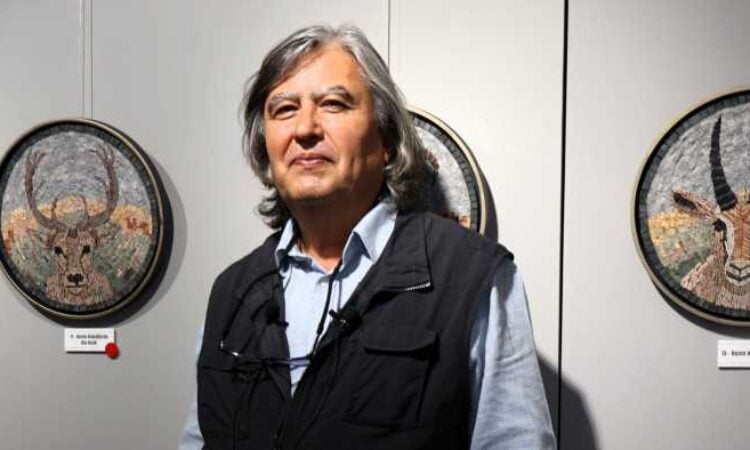 “Heey Keçiler, Hooy Keçiler” mozaik sergisi açıldı