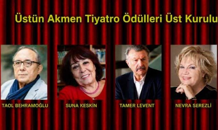 Üstün Akmen Tiyatro Ödülleri 2025-2026 Tiyatro sezonu adaylar