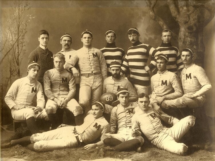 1888 Football Team Photo