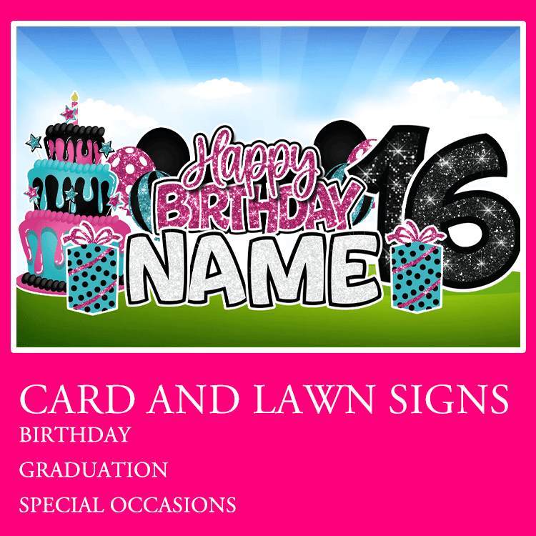 Lawn Sign and Yard Card Rentals