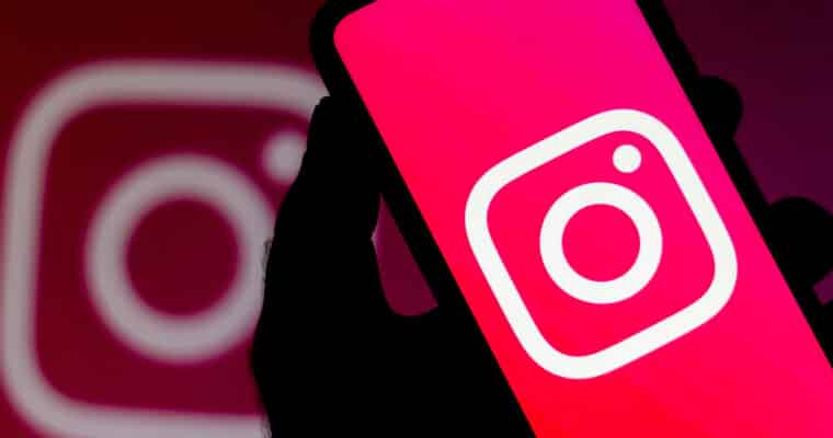 Vista celular instagram