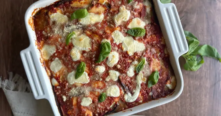 Traditional Eggplant Parmesan (Parmigiana di Melanzane)