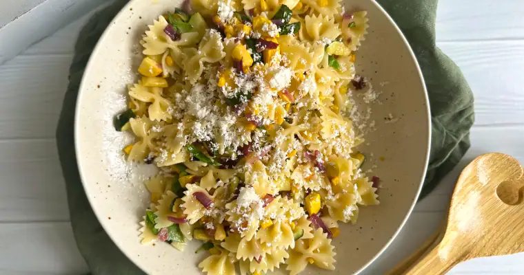 Grilled Vegetables Pasta Salad