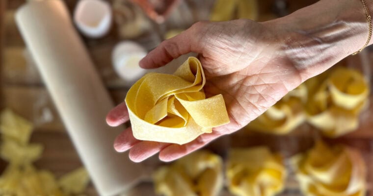 Homemade Pappardelle Pasta Recipe