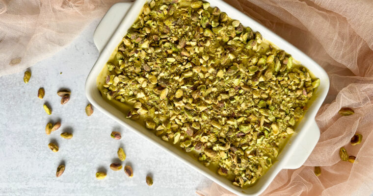 Pistachio Tiramisu