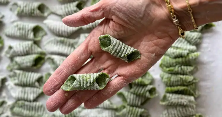 How to make homemade Garganelli