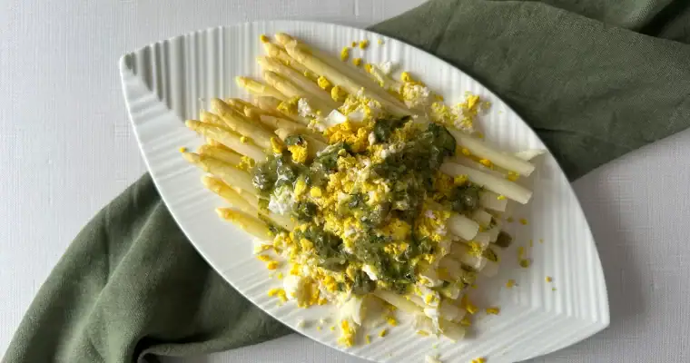 White Asparagus and Eggs