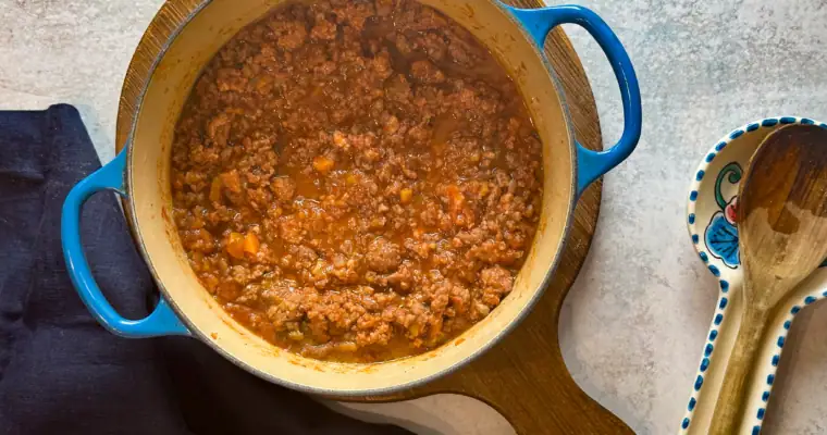 Authentic Bolognese Sauce (Ragu’ alla Bolognese)